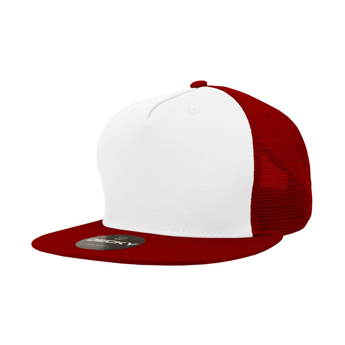 Decky 1040 Trucker Snapback Hats 5 Panel Caps High Profile Structured Blank Wholesale
