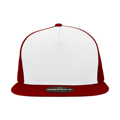 Decky 1040 Trucker Snapback Hats 5 Panel Caps High Profile Structured Blank Wholesale
