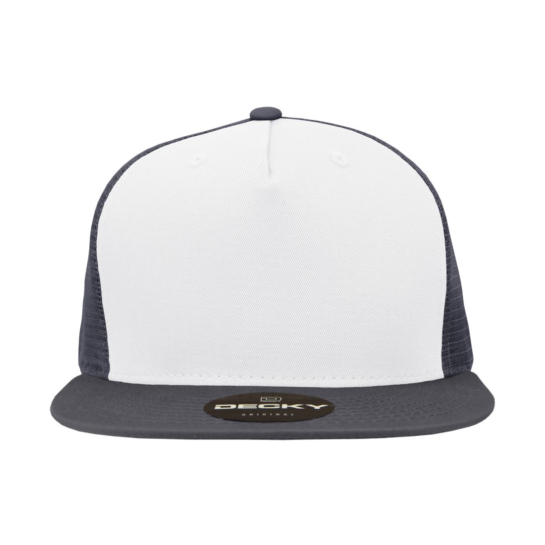 Decky 1040 Trucker Snapback Hats 5 Panel Caps High Profile Structured Blank Wholesale
