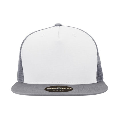 Decky 1040 Trucker Snapback Hats 5 Panel Caps High Profile Structured Blank Wholesale