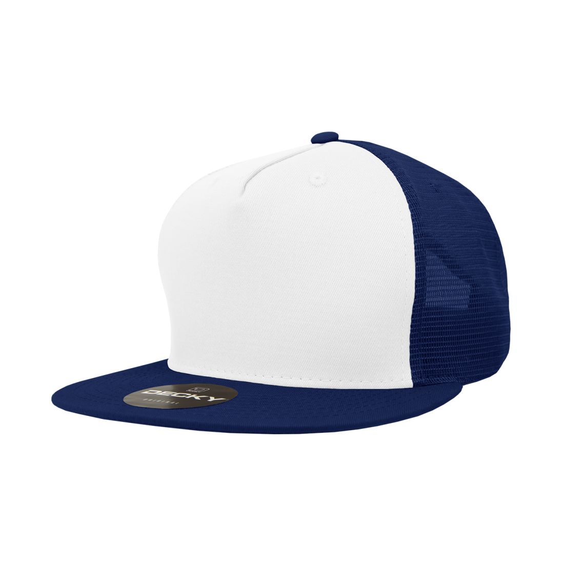 Decky 1040 Trucker Snapback Hats 5 Panel Caps High Profile Structured Blank Wholesale