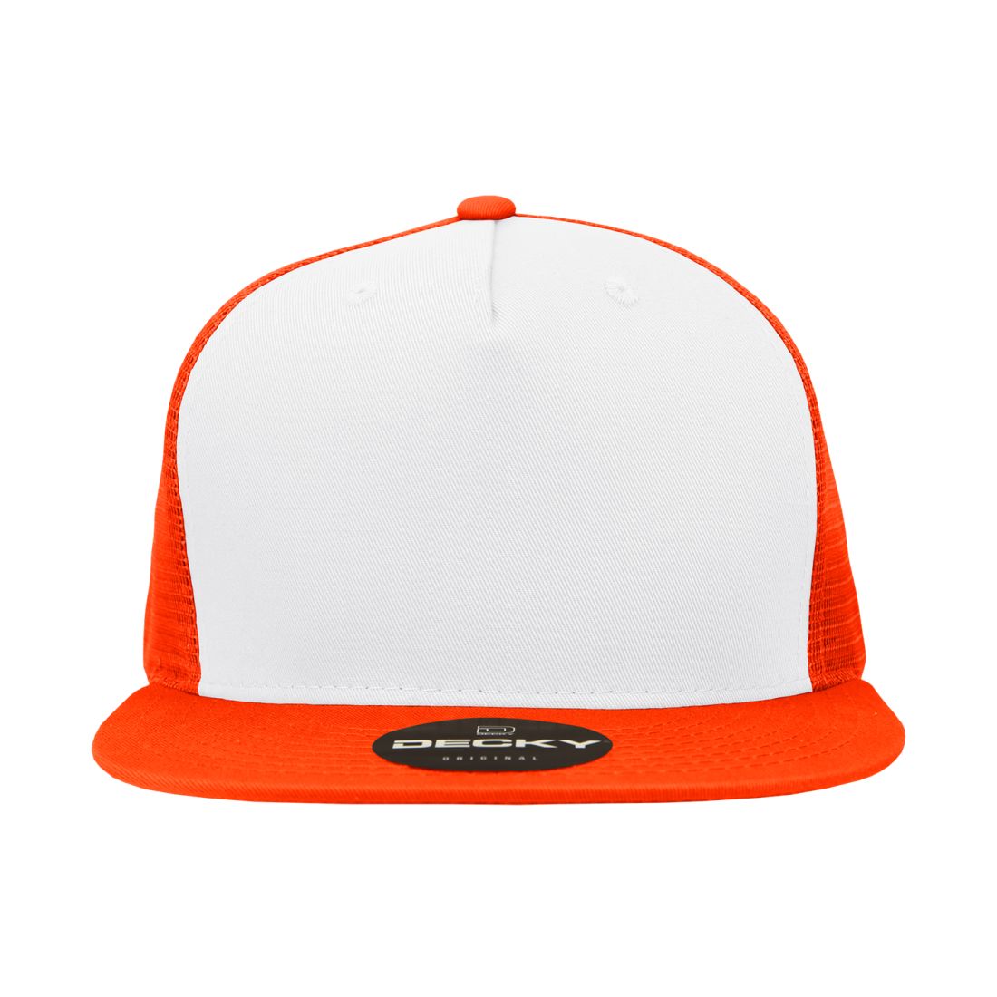 Decky 1040 Trucker Snapback Hats 5 Panel Caps High Profile Structured Blank Wholesale