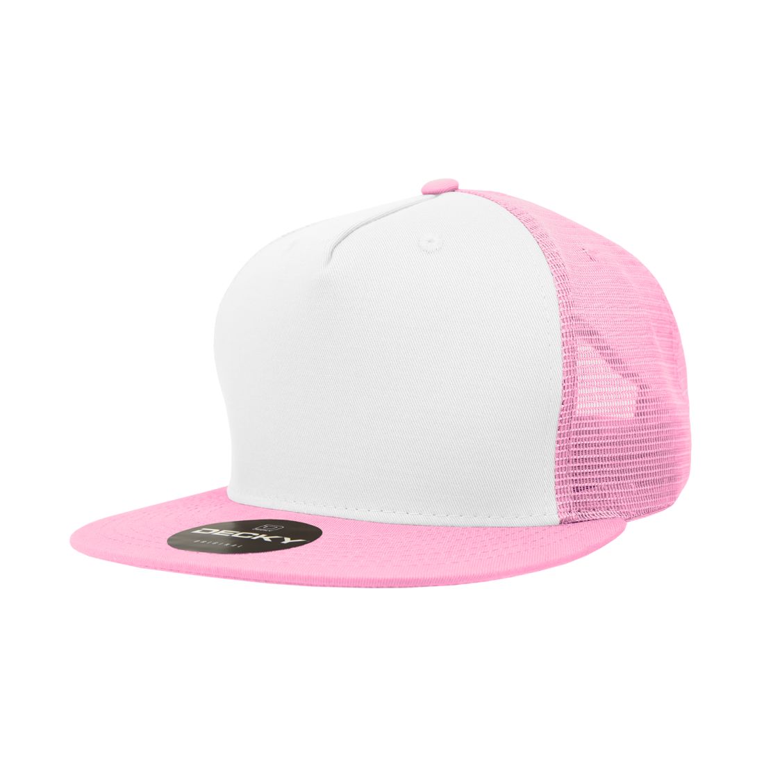 Decky 1040 Trucker Snapback Hats 5 Panel Caps High Profile Structured Blank Wholesale