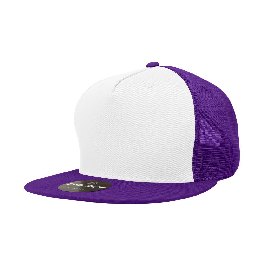 Decky 1040 Trucker Snapback Hats 5 Panel Caps High Profile Structured Blank Wholesale