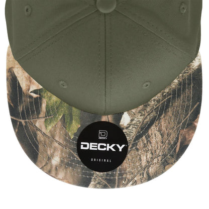 Decky 1047 Camouflage High Profile Snapback Hats 6 Panel Caps Flat Bill Army Wholesale
