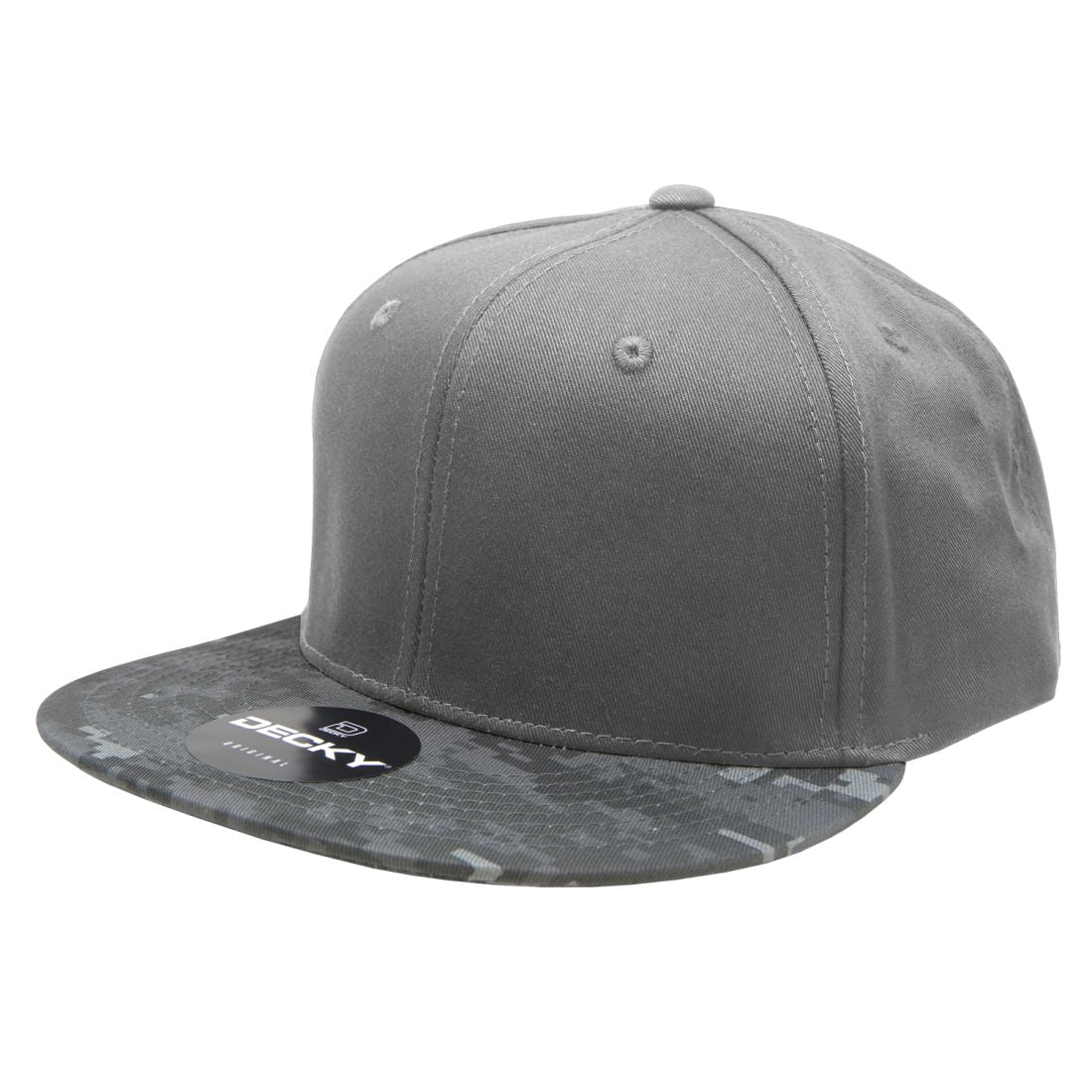 Decky 1047 Camouflage High Profile Snapback Hats 6 Panel Caps Flat Bill Army Wholesale
