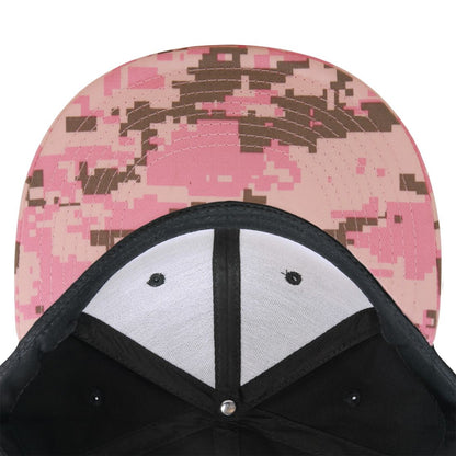 Decky 1047 Camouflage High Profile Snapback Hats 6 Panel Caps Flat Bill Army Wholesale