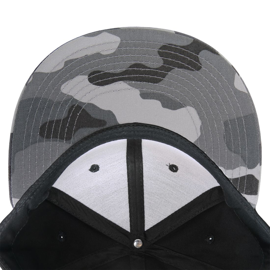 Decky 1047 Camouflage High Profile Snapback Hats 6 Panel Caps Flat Bill Army Wholesale