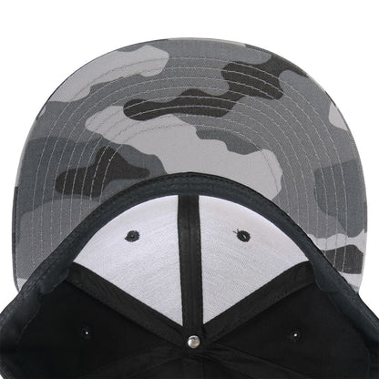 Decky 1047 Camouflage High Profile Snapback Hats 6 Panel Caps Flat Bill Army Wholesale