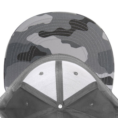 Decky 1047 Camouflage High Profile Snapback Hats 6 Panel Caps Flat Bill Army Wholesale