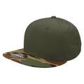Decky 1047 Camouflage High Profile Snapback Hats 6 Panel Caps Flat Bill Army Wholesale