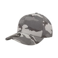 Decky 1048 Mid Profile Camouflage Snapback Hats 6 Panel Baseball Caps Curve Bill Wholesale
