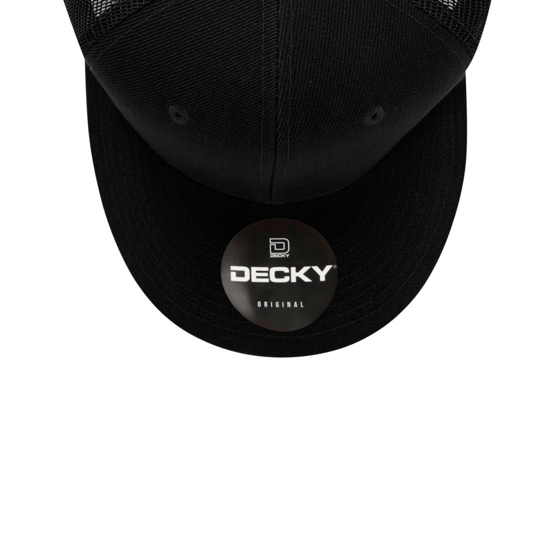 Decky Classic 1053 Mid Profile Trucker Hats 6 Panel Baseball Caps Curve Bill Wholesale