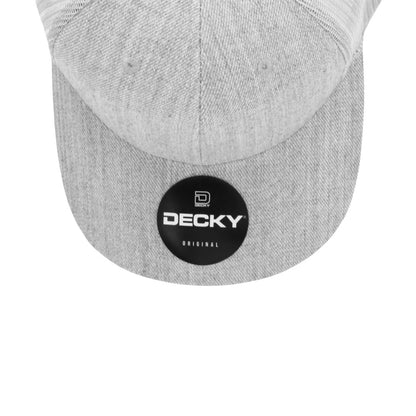 Decky Classic 1053 Mid Profile Trucker Hats 6 Panel Baseball Caps Curve Bill Wholesale