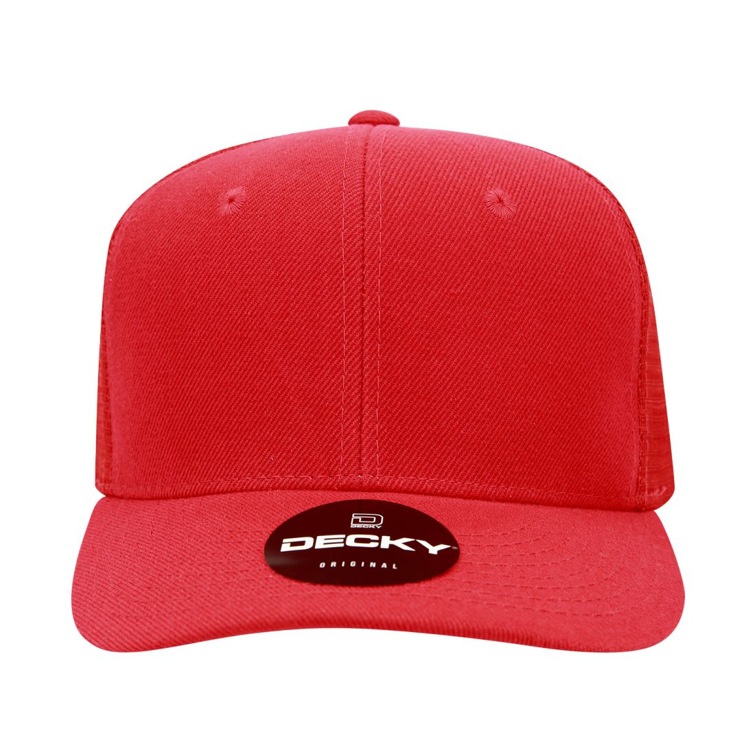 Decky Classic 1053 Mid Profile Trucker Hats 6 Panel Baseball Caps Curve Bill Wholesale