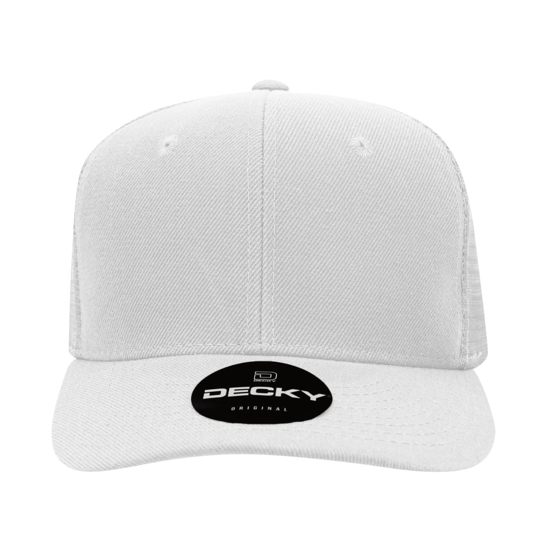 Decky Classic 1053 Mid Profile Trucker Hats 6 Panel Baseball Caps Curve Bill Wholesale
