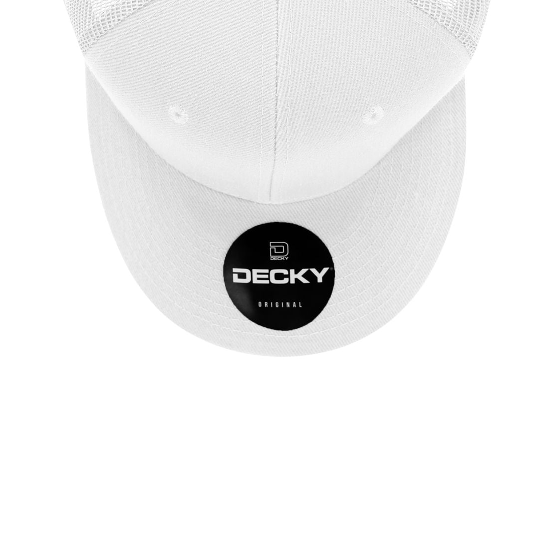 Decky Classic 1053 Mid Profile Trucker Hats 6 Panel Baseball Caps Curve Bill Wholesale