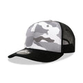Decky 1054 Mid Profile Camouflage Trucker Hats 6 Panel Caps Curve Bill Structured Wholesale