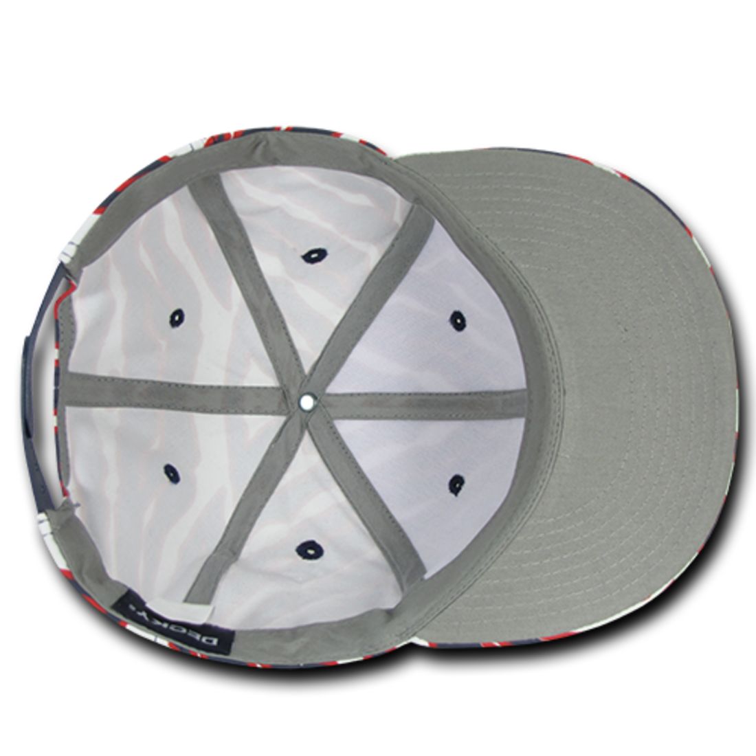 Decky 1060 Zebra Print Snapback Hats High Profile 6 Panel Caps Flat Bill Wholesale