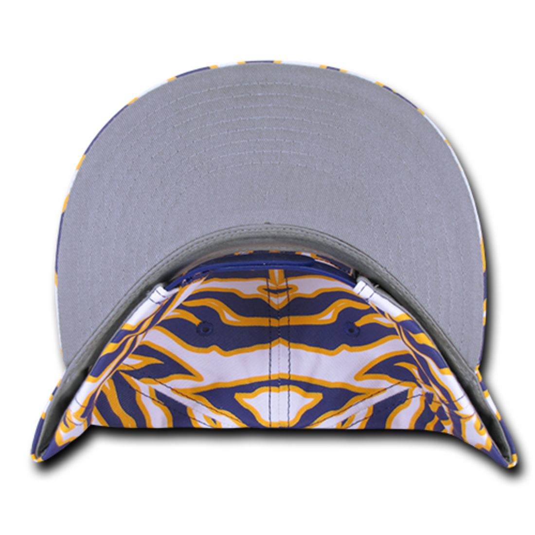 Decky 1060 Zebra Print Snapback Hats High Profile 6 Panel Caps Flat Bill Wholesale