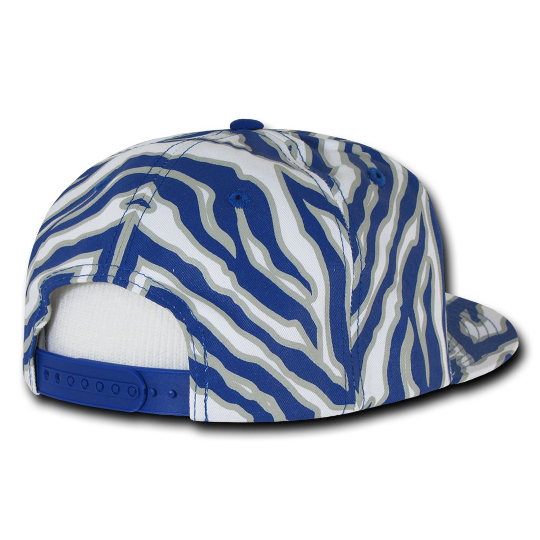 Decky 1060 Zebra Print Snapback Hats High Profile 6 Panel Caps Flat Bill Wholesale