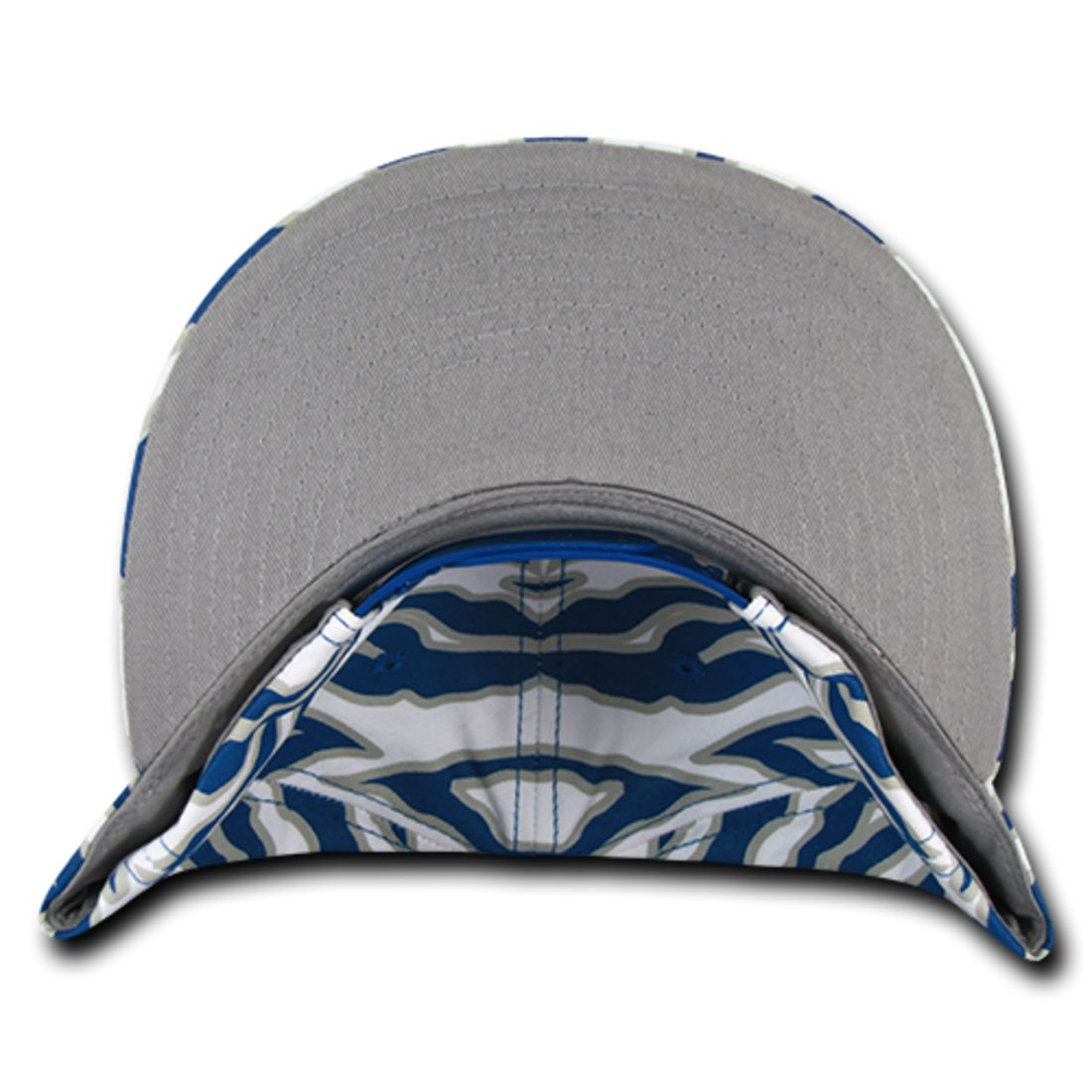 Decky 1060 Zebra Print Snapback Hats High Profile 6 Panel Caps Flat Bill Wholesale