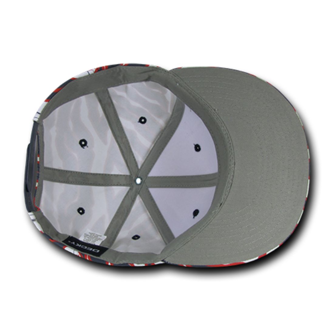 Decky 1061 Zebra Print Snapback Hats High Profile 6 Panel Baseball Caps Flat Bill Wholesale