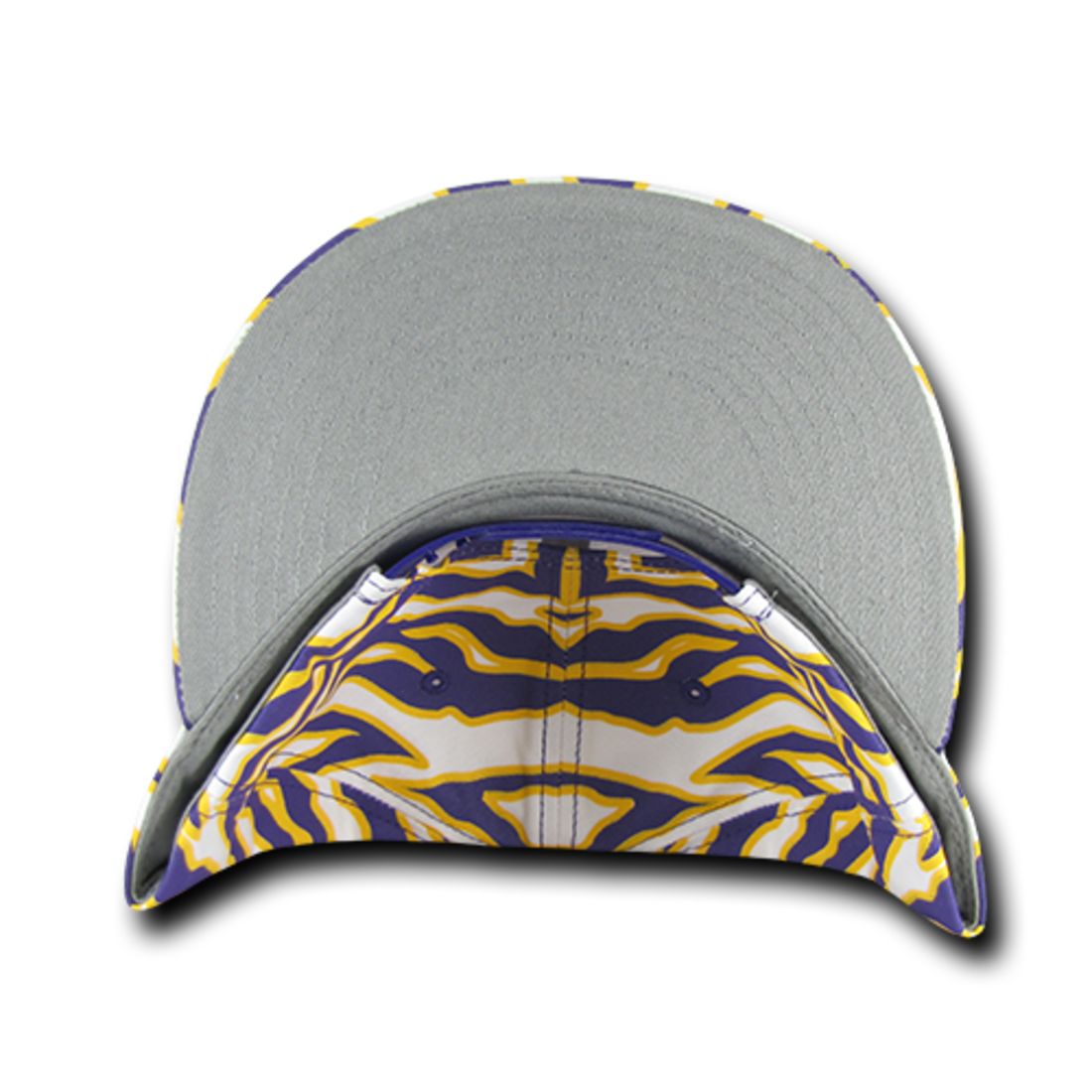 Decky 1061 Zebra Print Snapback Hats High Profile 6 Panel Baseball Caps Flat Bill Wholesale