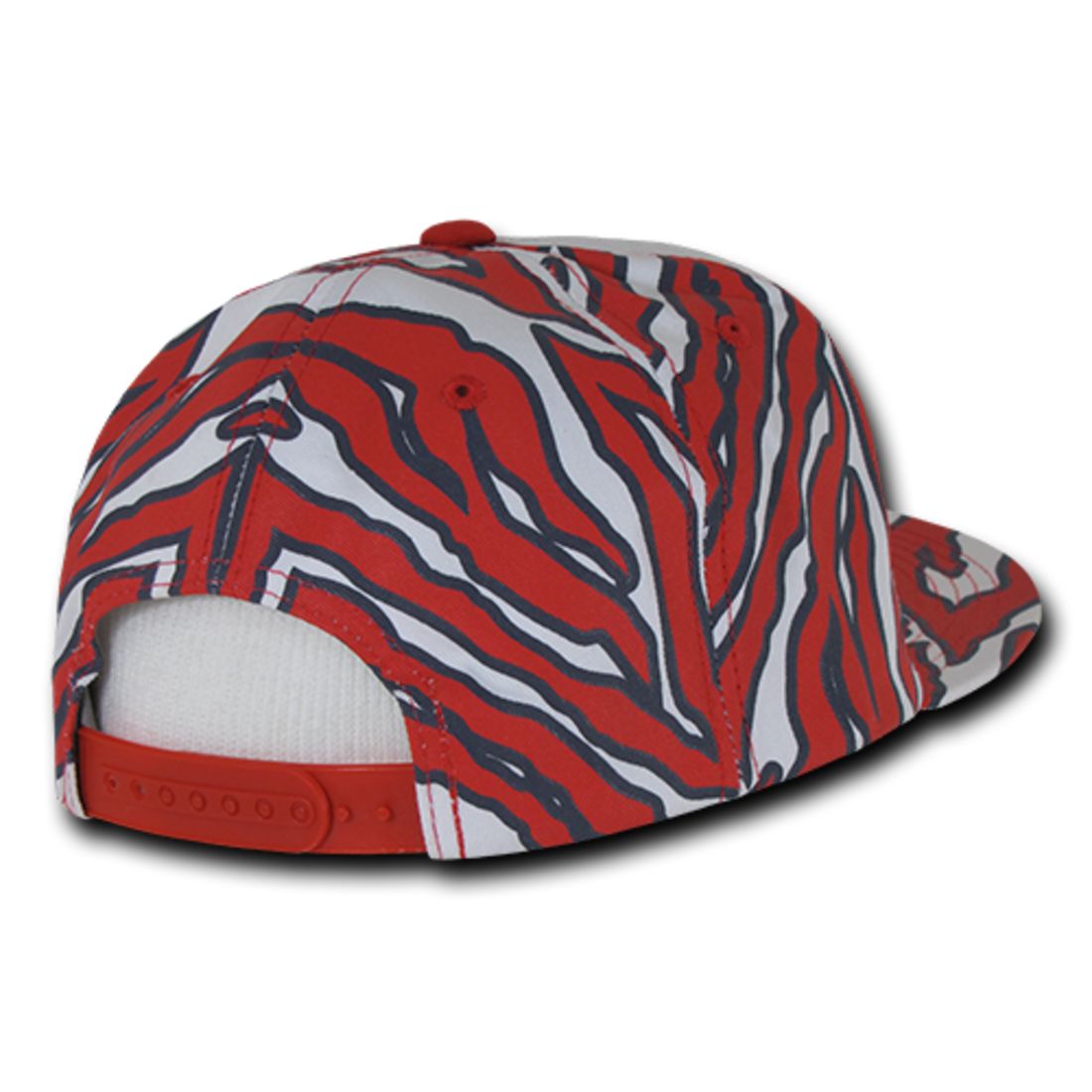 Decky 1061 Zebra Print Snapback Hats High Profile 6 Panel Baseball Caps Flat Bill Wholesale
