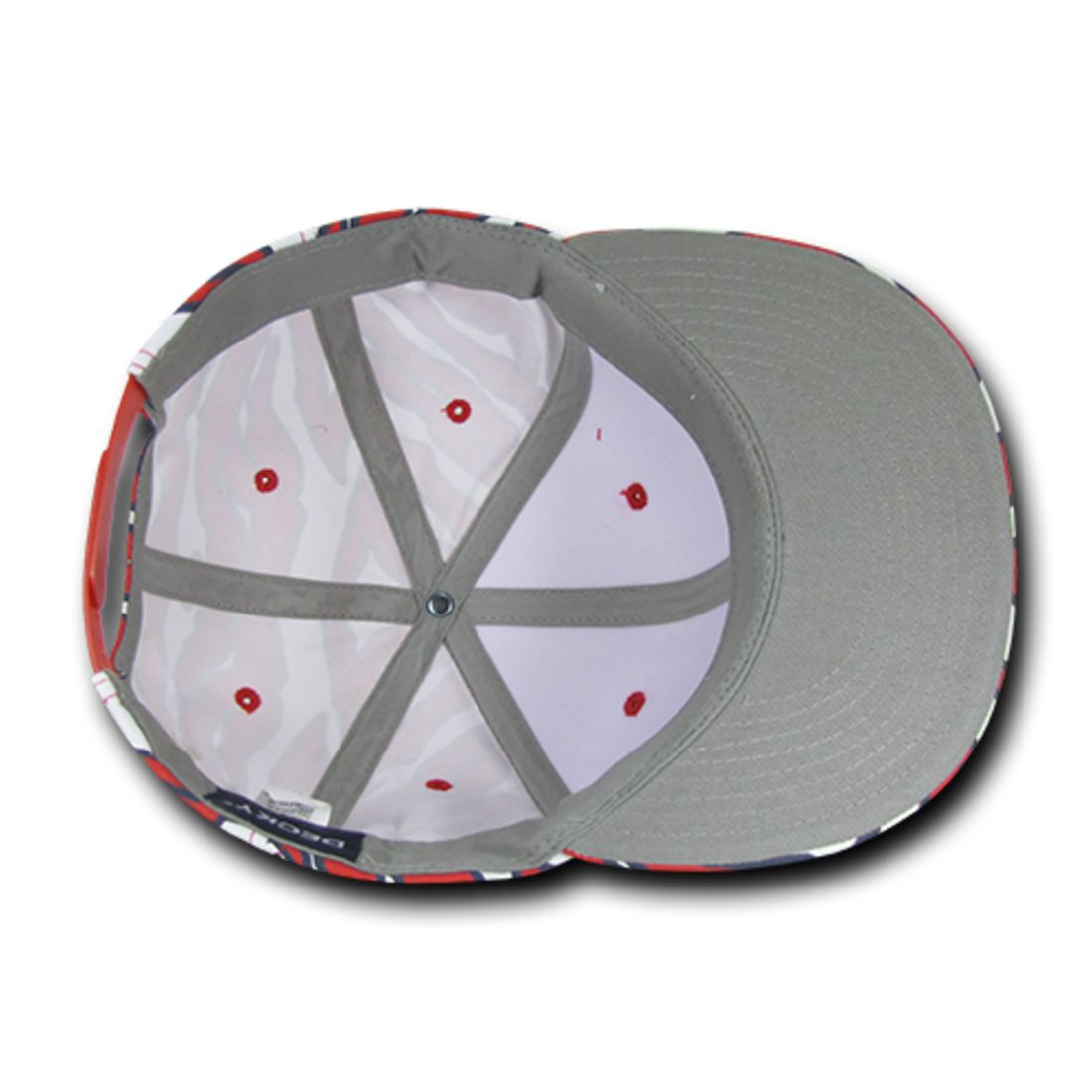 Decky 1061 Zebra Print Snapback Hats High Profile 6 Panel Baseball Caps Flat Bill Wholesale