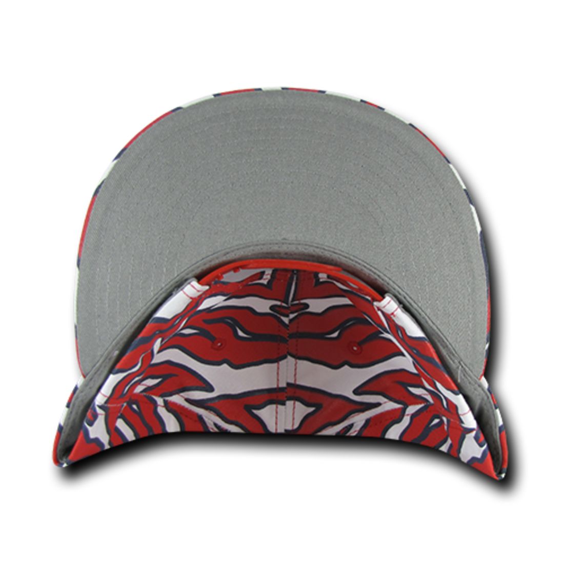 Decky 1061 Zebra Print Snapback Hats High Profile 6 Panel Baseball Caps Flat Bill Wholesale