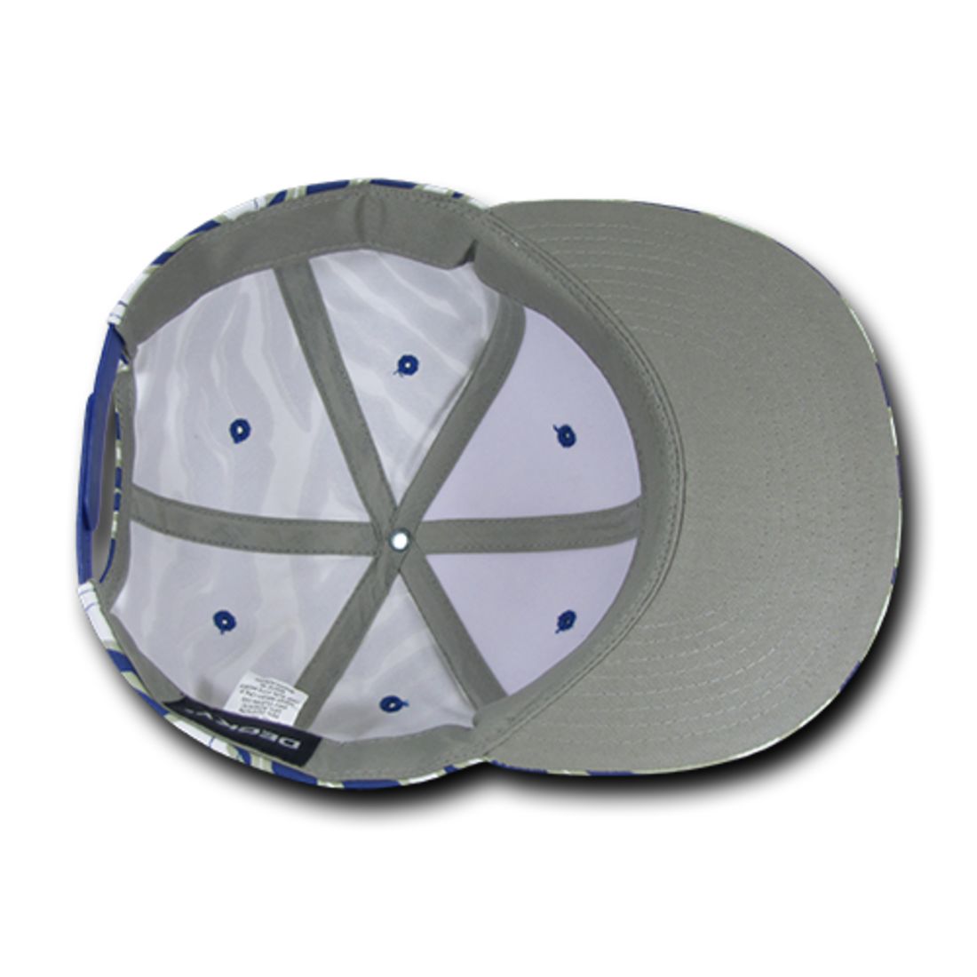 Decky 1061 Zebra Print Snapback Hats High Profile 6 Panel Baseball Caps Flat Bill Wholesale