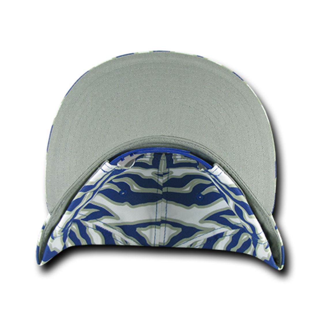 Decky 1061 Zebra Print Snapback Hats High Profile 6 Panel Baseball Caps Flat Bill Wholesale