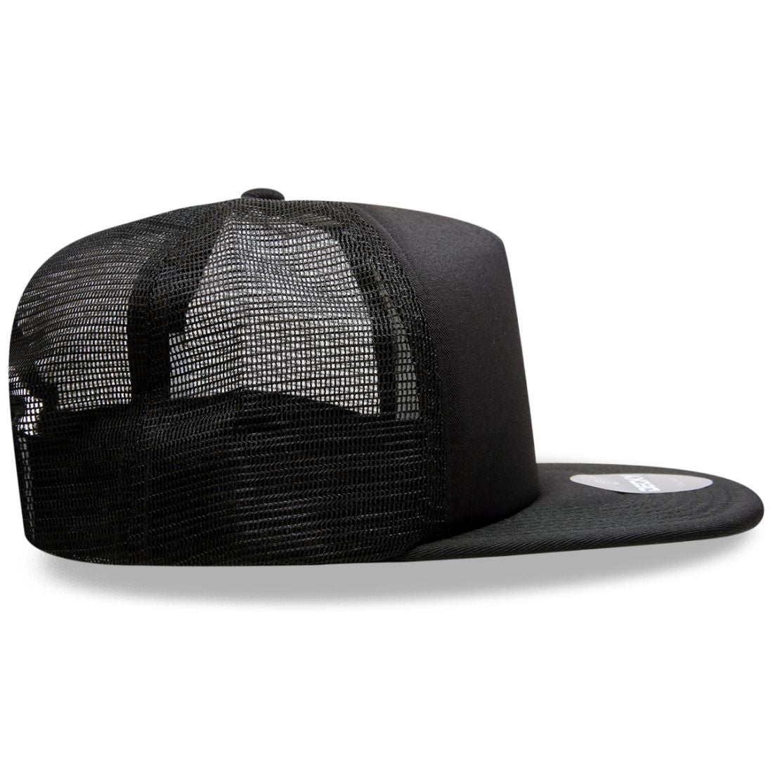 Decky 1080 High Profile Foam Trucker Snapback Hats 5 Panel Flat Bill Caps Wholesale
