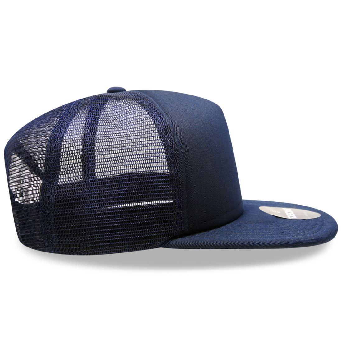 Decky 1080 High Profile Foam Trucker Snapback Hats 5 Panel Flat Bill Caps Wholesale