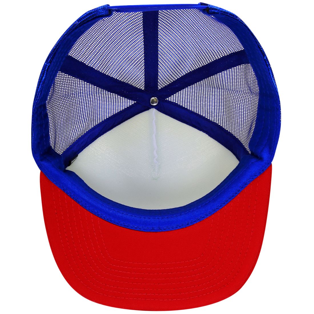 Decky 1080 High Profile Foam Trucker Snapback Hats 5 Panel Flat Bill Caps Wholesale