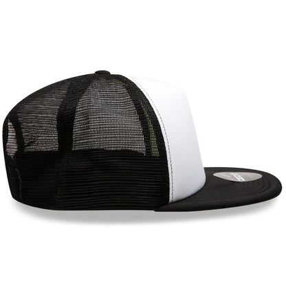 Decky 1080 High Profile Foam Trucker Snapback Hats 5 Panel Flat Bill Caps Wholesale