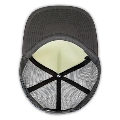 Decky 1080 High Profile Foam Trucker Snapback Hats 5 Panel Flat Bill Caps Wholesale