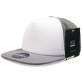 Decky 1080 High Profile Foam Trucker Snapback Hats 5 Panel Flat Bill Caps Wholesale