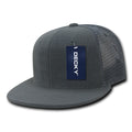 Decky 1081 High Profile Terry Trucker Snapback Hats 6 Panel Flat Bill Caps Wholesale