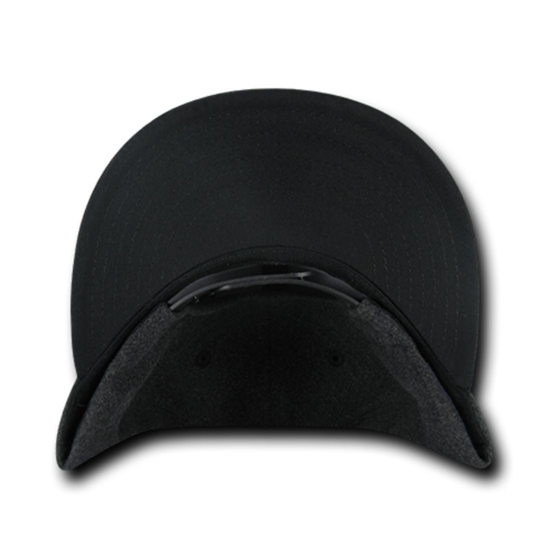 Decky 1087 Melton Wool High Profile Snapback Hats 6 Panel Flat Bill Caps Wholesale