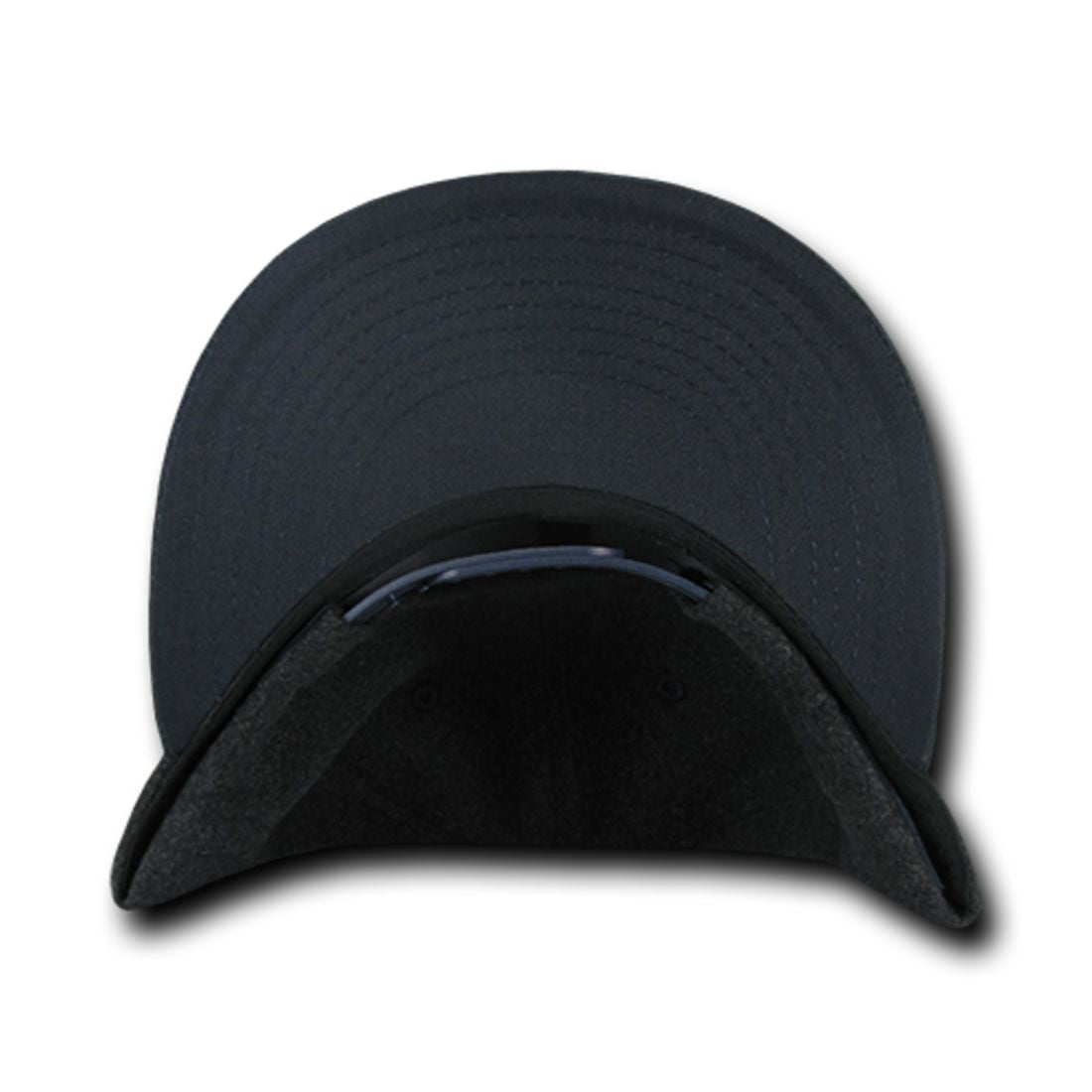 Decky 1087 Melton Wool High Profile Snapback Hats 6 Panel Flat Bill Caps Wholesale