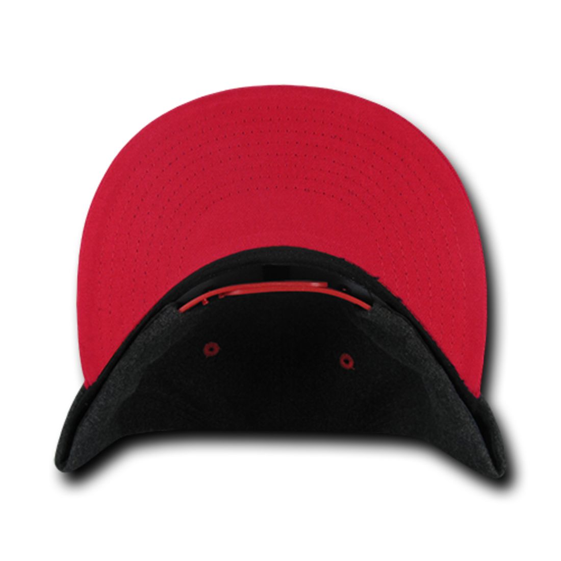Decky 1087 Melton Wool High Profile Snapback Hats 6 Panel Flat Bill Caps Wholesale