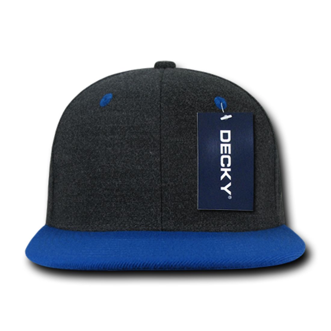 Decky 1087 Melton Wool High Profile Snapback Hats 6 Panel Flat Bill Caps Wholesale