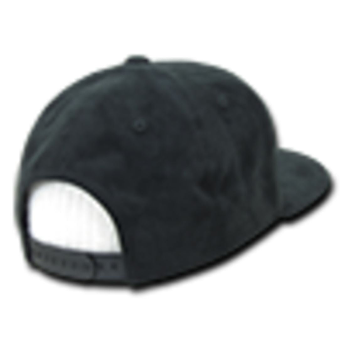 Decky 1091 Faux Suede Snapback Hats 6 Panel Flat Bill Baseball Caps Wholesale