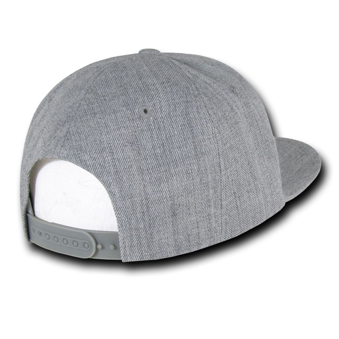 Decky 1092 Two Tone High Profile Snapback Hats 6 Panel Flat Bill Caps Wholesale