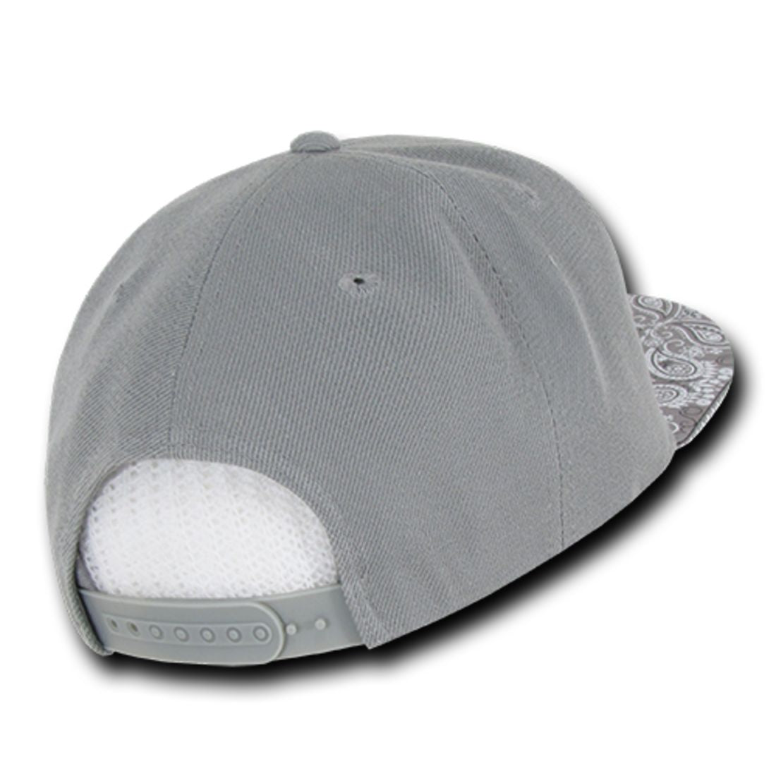 Decky 1093 High Profile Bandana Paisley Snapback Hats 6 Panel Flat Bill Caps Wholesale