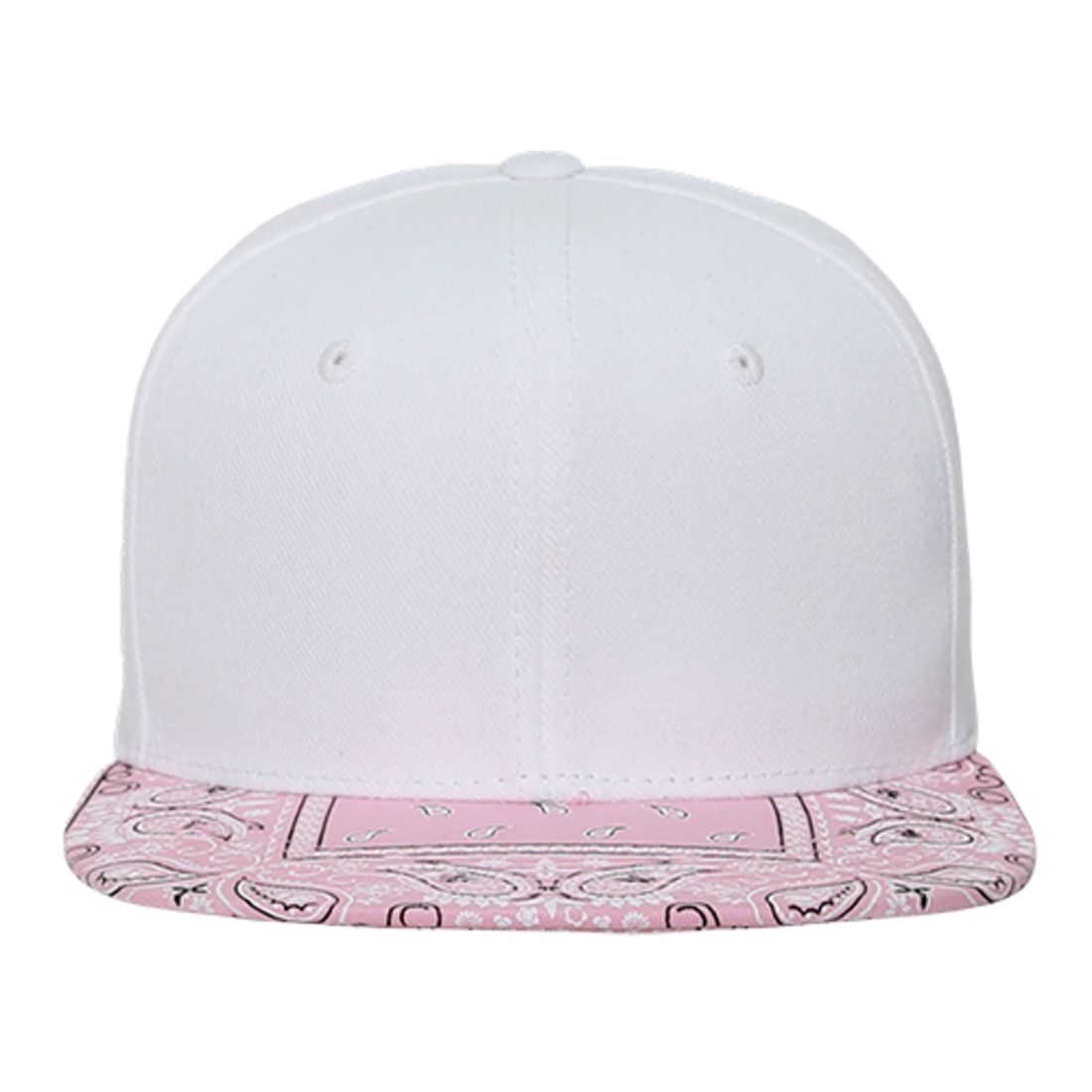 Decky 1093 High Profile Bandana Paisley Snapback Hats 6 Panel Flat Bill Caps Wholesale