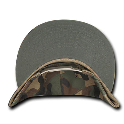 Decky 1096 High Profile Patch Snapback Hats 6 Panel Flat Bill Baseball Caps Wholesale