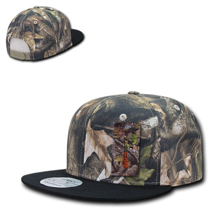 Decky 1126 Hybricam Camo Snapback Hats High Profile 6 Panel Flat Bill Caps Wholesale